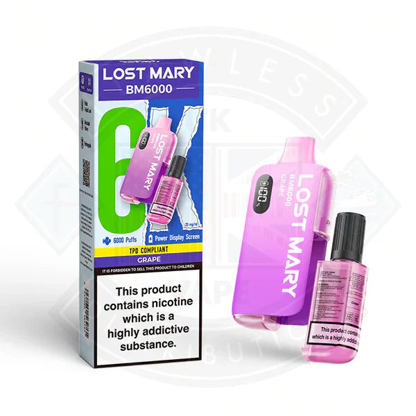 Lost Mary BM6000 Disposable Grape