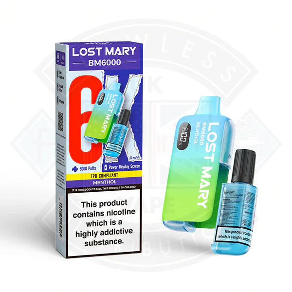 Lost Mary BM6000 Disposable Menthol