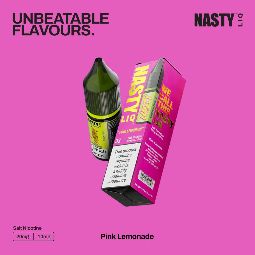 Nasty Liq Pink Lemonade 20mg