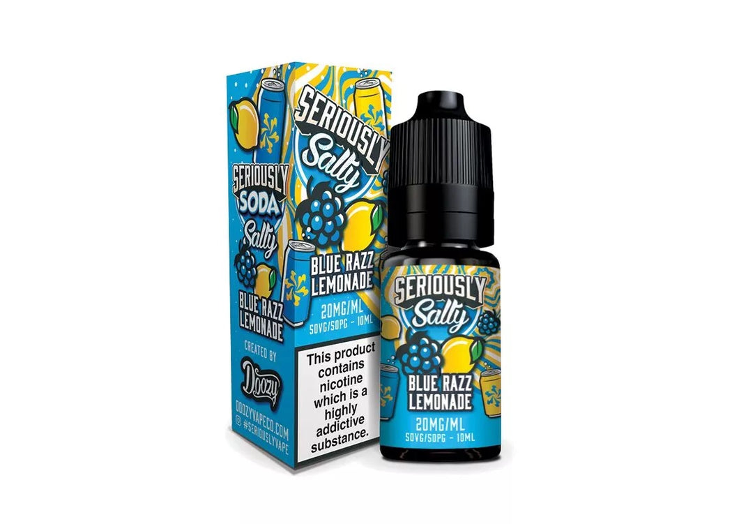 Seriously Soda Blue Raz lemonade 20mg