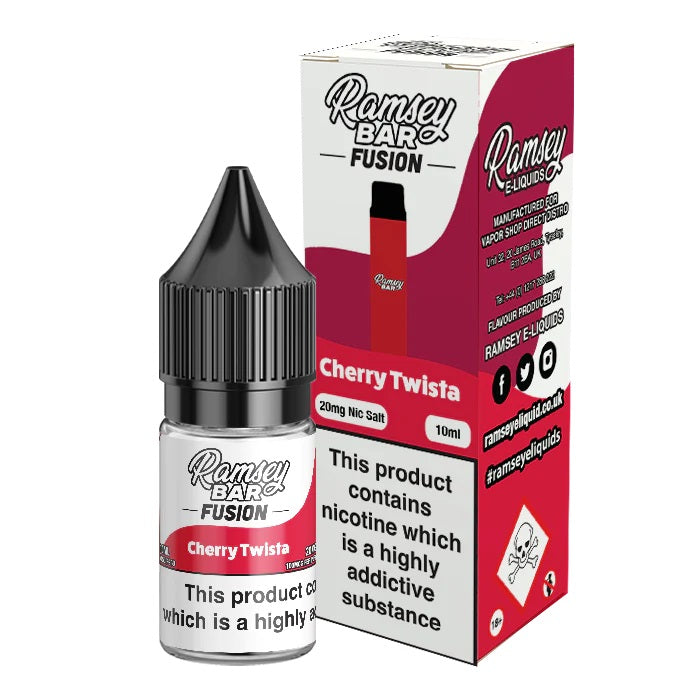 RAMSEY BAR 10ml Cherry Twist 20mg