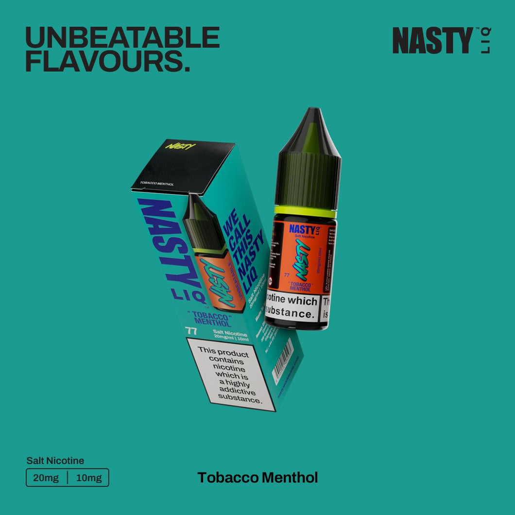 Nasty Liq Tobacco Menthol 10mg