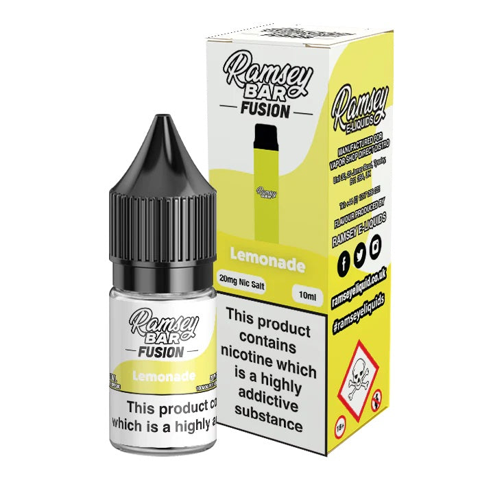 RAMSEY BAR 10ml Lemonade 10mg