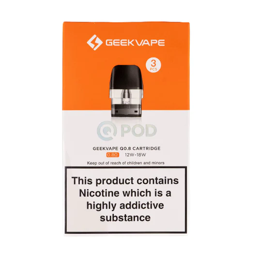 GEEK VAPE Q POD 3PCS/PACK 2ML 0.8ohm