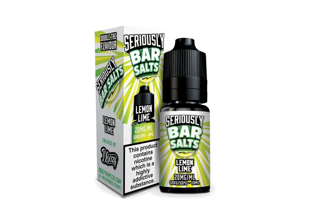 Doozy Seriously Bar SALT 10ML Lemon Lime 10mg