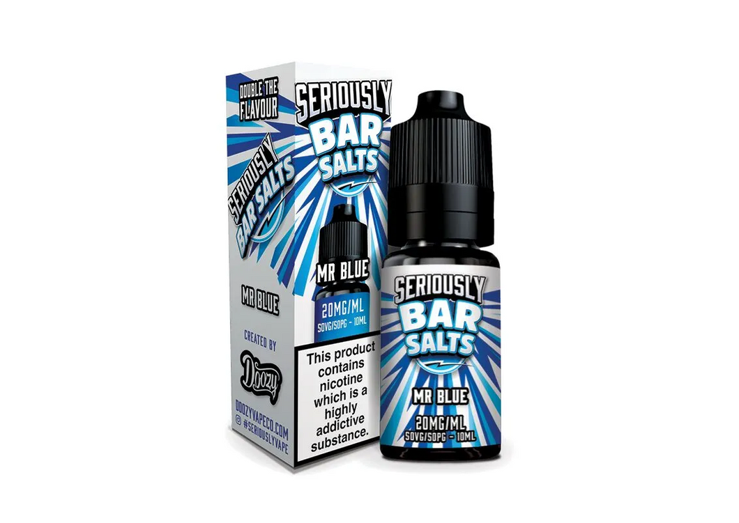 Doozy Seriously Bar SALT 10ML Mr Blue 10mg