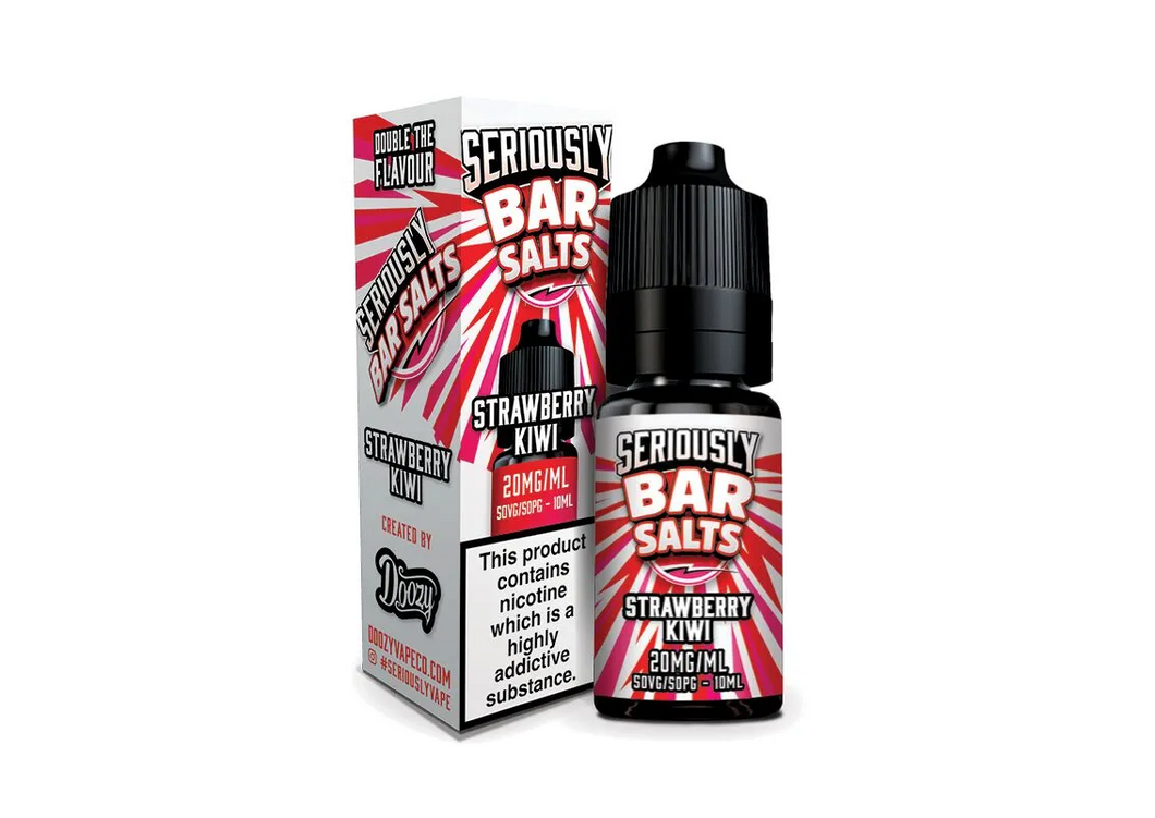 Doozy Seriously Bar SALT 10ML Straw Kiwi 20mg