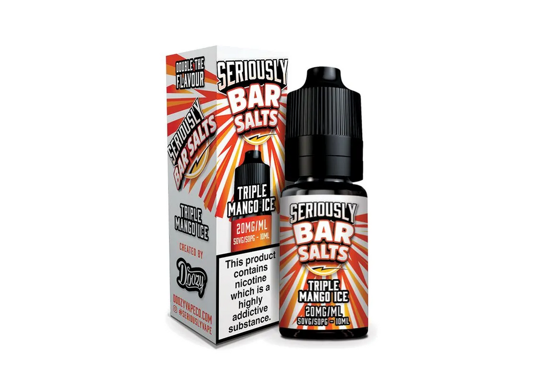 Doozy Seriously Bar SALT 10ML Mango Ice 20mg