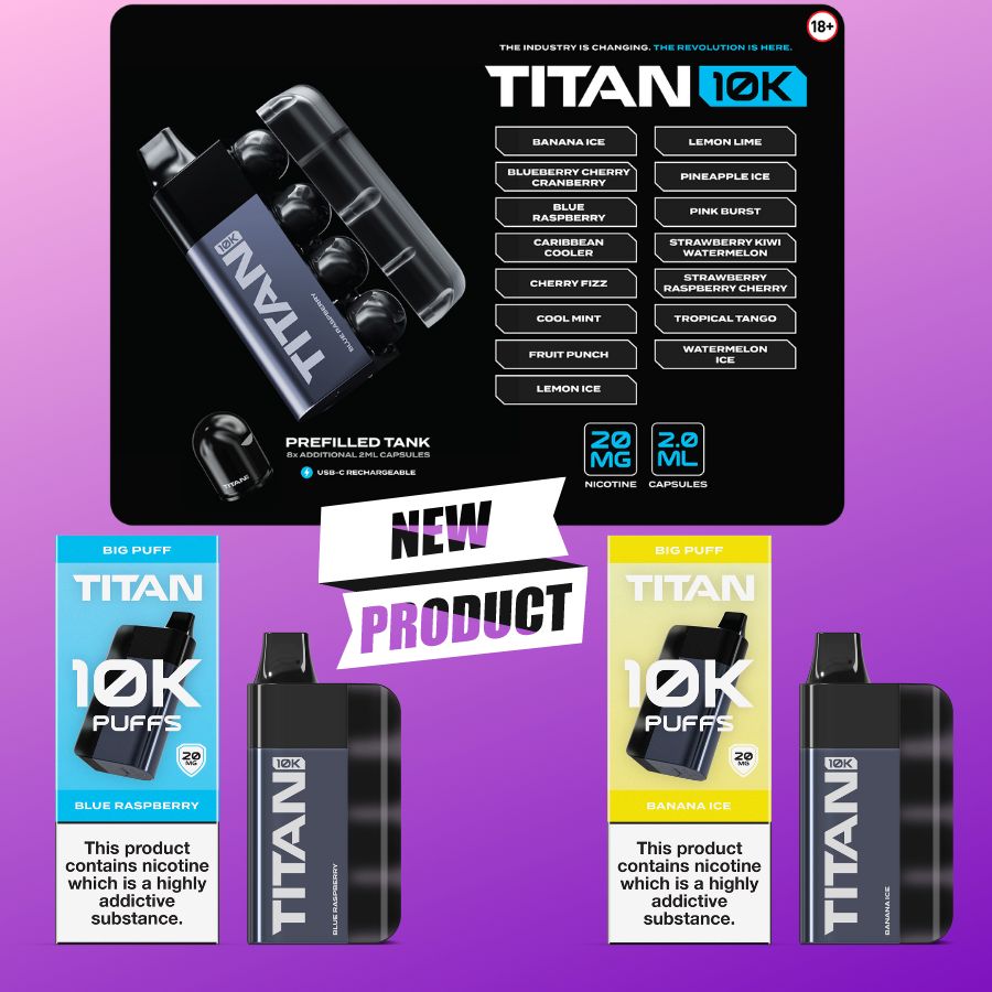 Titan 10K Blueberry Cranberry Cherry