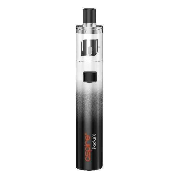 Pockex Aspire Vape Black White gradient