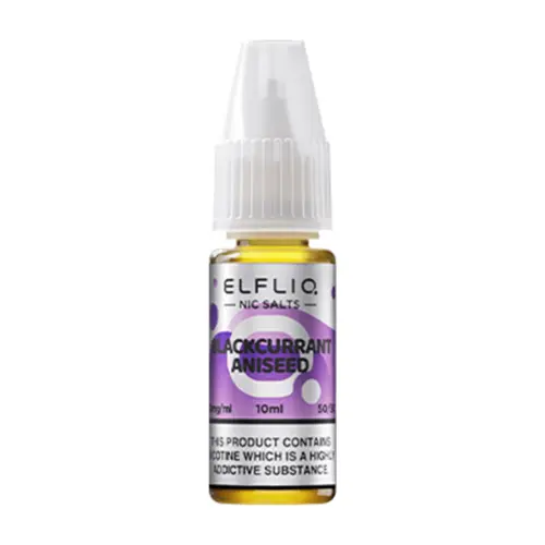 ELF LIQ 10ml Blackcurrant Aniseed 10mg