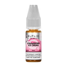 ELF LIQ salts 10mg Strawberry ice cream