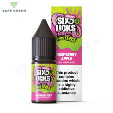 Six licks raspberry apple 20mg