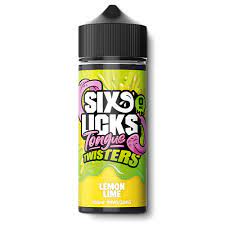 Six licks T twister Lemon Lime 100ml