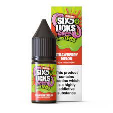 Six licks Strawberry melon 10mg