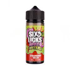 Six licks T twister Straw Melon 100ml