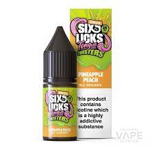 Six licks T twister Pineapple peach