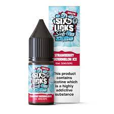 Six licks SubZero Strawberry waterm 10mg