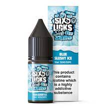 Six licks Subzero blueslushy ice 10mg