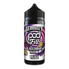 Seriously Pod Fill Blackcurrant Passionfruit 100ml