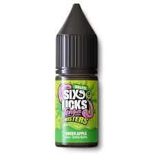 Six licks Green Apple 10mg