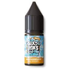 Six licks SubZero Mango passion ice 20mg