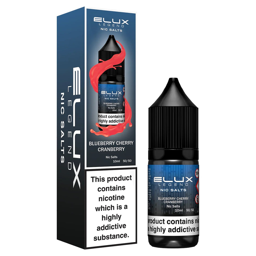 Elux Salt Blueberry Cherry Cran 10mg