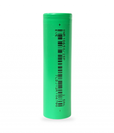 EVE 25P 18650 2500mah 20A Battery