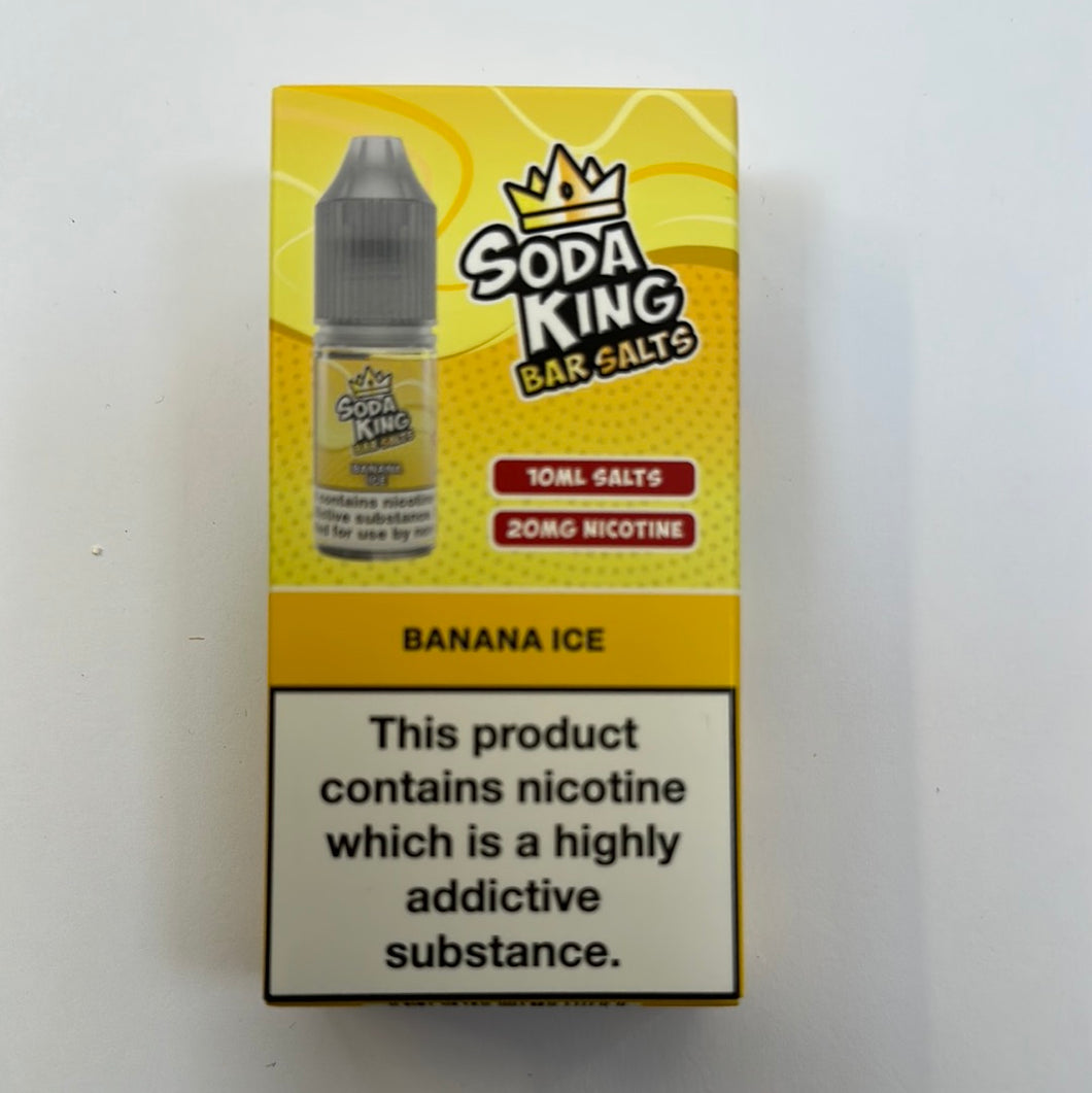 Soda King Bar Salt Banana Ice / 20mg