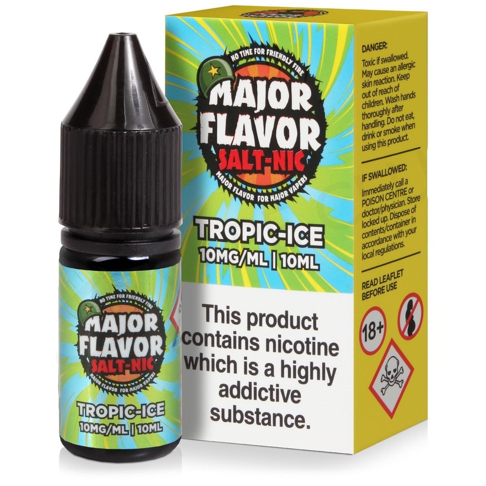 Major flavour salts Tropic ice 10mg