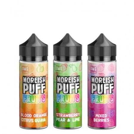 Moreish PUFF FRUITS 100ml - Cafe Vape Swad