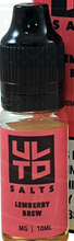 Load image into Gallery viewer, ultd salts 10ml - Cafe Vape Swad
