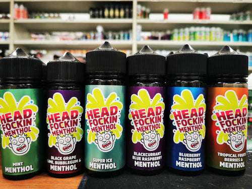 Head Fockin Menthol range - Cafe Vape Swad