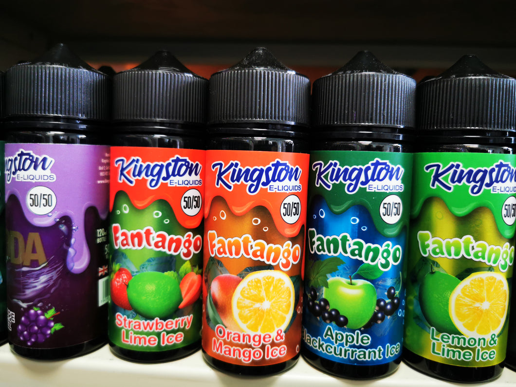 Kingston 50/50 Fantango 100mls - Cafe Vape Swad