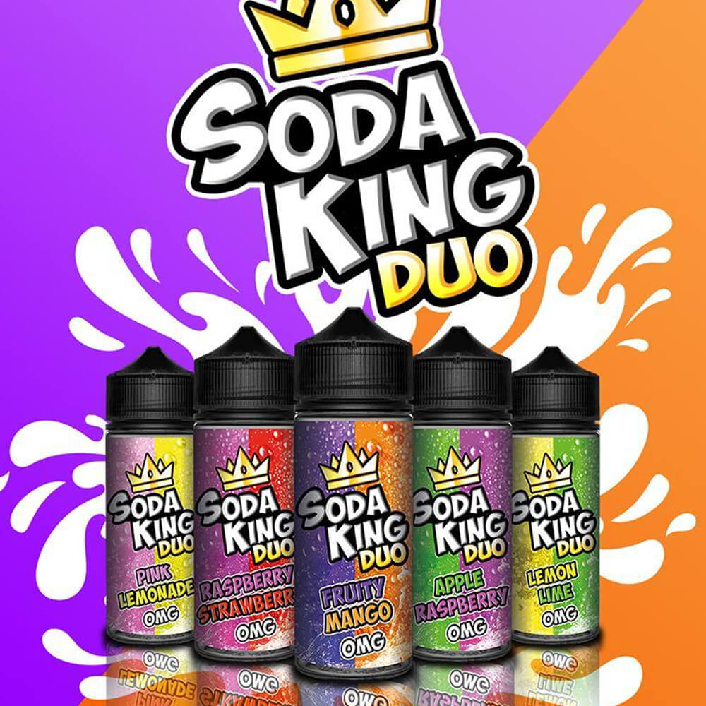 Soda King DUOs 100ml - Cafe Vape Swad