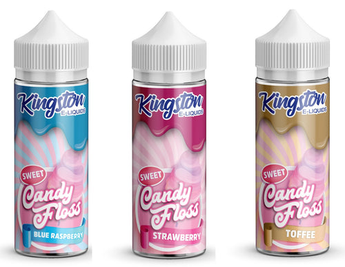 Kingston Sweet Candy floss 100ml - Cafe Vape Swad