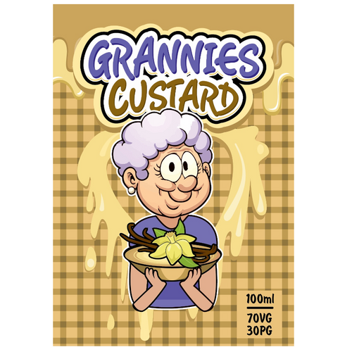 Grannies Custard 100ml - Cafe Vape Swad