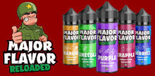 Load image into Gallery viewer, major flavour 100ml - Cafe Vape Swad
