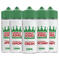 Donut King 100ml range - Cafe Vape Swad