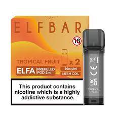 Elfa  Prefilled pod x2 Tropical fruit