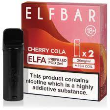 Elfa  Prefilled pod x2 Cherry Cola