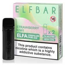 Elfa  Prefilled pod x2 Strawberry kiwi