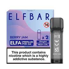 Elfa  Prefilled pod x2 Berry Jam