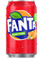 fanta fruit twist 330ml can - Cafe Vape Swad