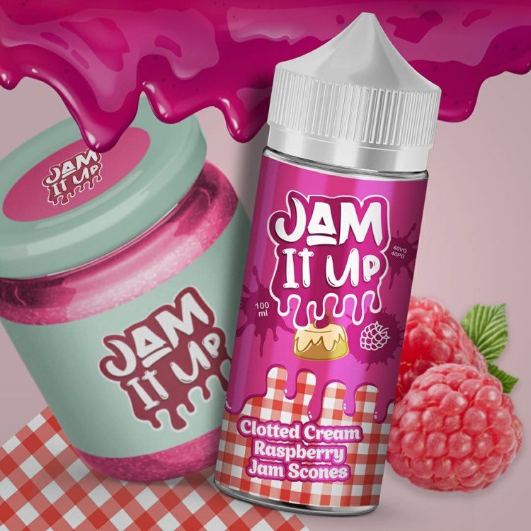 Jam it up 100ml - Cafe Vape Swad