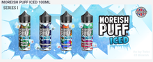 Load image into Gallery viewer, MOREISH PUFF ICED 100ML - Cafe Vape Swad
