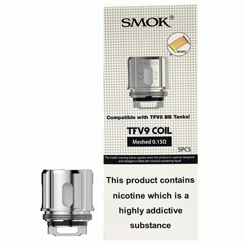 TFV9 Meshed Smok Coils - Cafe Vape Swad