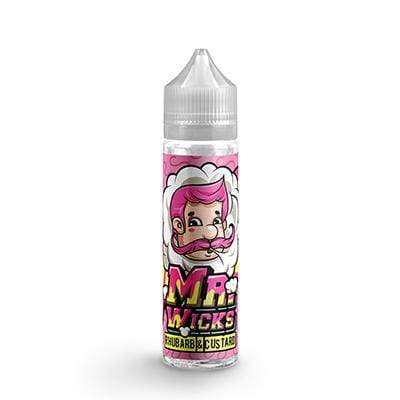 Mr Wicks 50ml RHUBARB & CUSTARD - Cafe Vape Swad