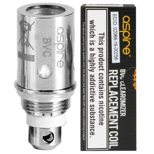 Aspire BVC 1.8 clearomiser coils - Cafe Vape Swad