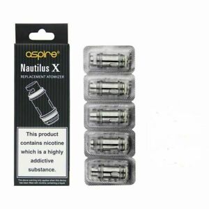 Nautilus X 1.8ohm Aspire Coils BX5 - Cafe Vape Swad